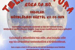 TOP plusz 3.1.3 Helyi identitás - 2026.06.30 - Telehold túra
